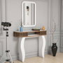 Hanah Home Damla - Aparador Blanco con Espejo